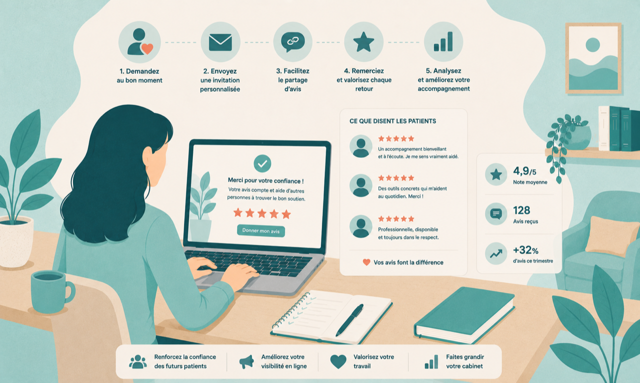 Recueillir les avis de vos patients : 4 conseils